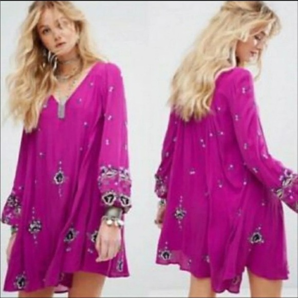 Free People Dresses & Skirts - Free People Oxford Swing Dress sz Small
